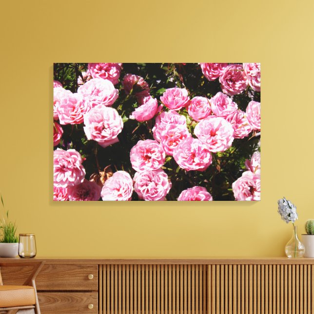 Blume Ver 1,0 Leinwanddruck (Insitu (Wohnzimmer))