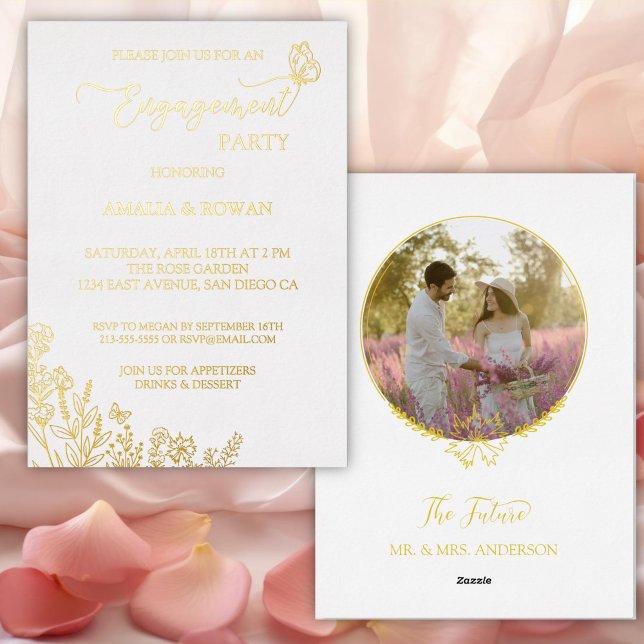 Blume-Vertragspartei Folieneinladung (Von Creator hochgeladen)