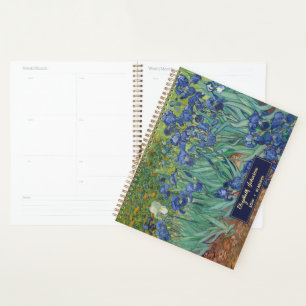 Blume Vincent Van Gogh Vintag Art Monogram 2026 Planer