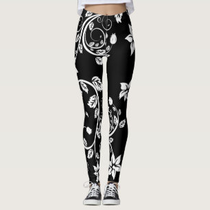 Blume Vintag Girly Niedlich Leggings