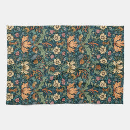 Blume, Vintag, Jugendstil, William Morris-Stil, Geschirrtuch