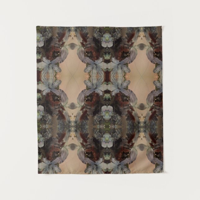 Blume Vintag Wandteppich (Vorderseite)