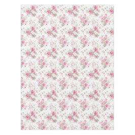 Blume, Vintage Rose, rosa Rosen Tischdecke