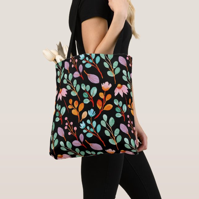 Blume Vintage Wasserfarbe Trendy (Von Nahem)