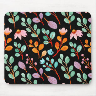 Blume Vintage Wasserfarbe Trendy Mousepad