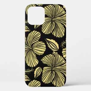 Blume Vintager nahtloser tropischer Hibisken Case-Mate iPhone Hülle