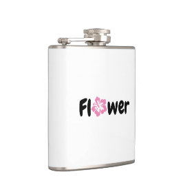 Blume Vinyl Wrapped Flask Flachmann