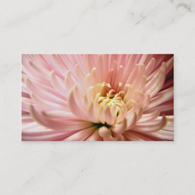 Blume Visitenkarte (Vorderseite)