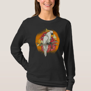 Blume Vogeltropfische Vogelbeobachtung Papagei Flo T-Shirt