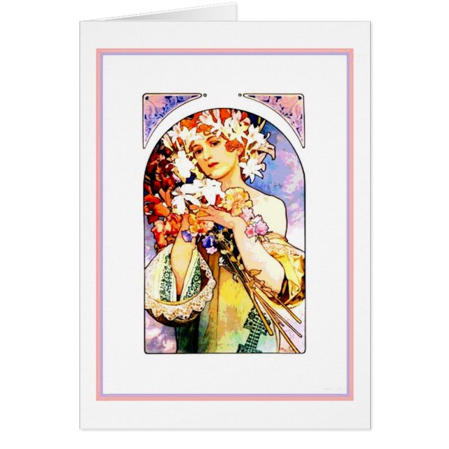 Blume von Alphonse Mucha (Vorne)