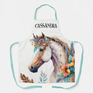 Blume von Boho Schürze