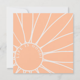 Blume von Gewohnheiten, Pfirsichen und Weißem Himm