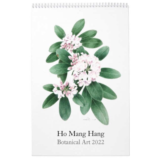 Blume von Ho Mang Hang 2022 Kalender (Titelbild)