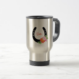 Blume von Horseshos NAME Tasse von Pferdestall