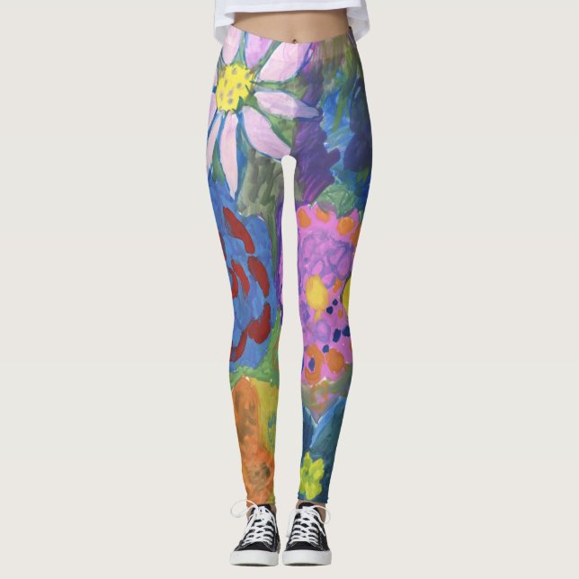 Blume von Hosen Leggings (Vorderseite)