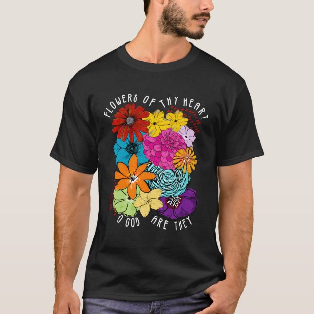 Blume von ihnen, er Godspell Musical Theater T-Shirt (Vorderseite)