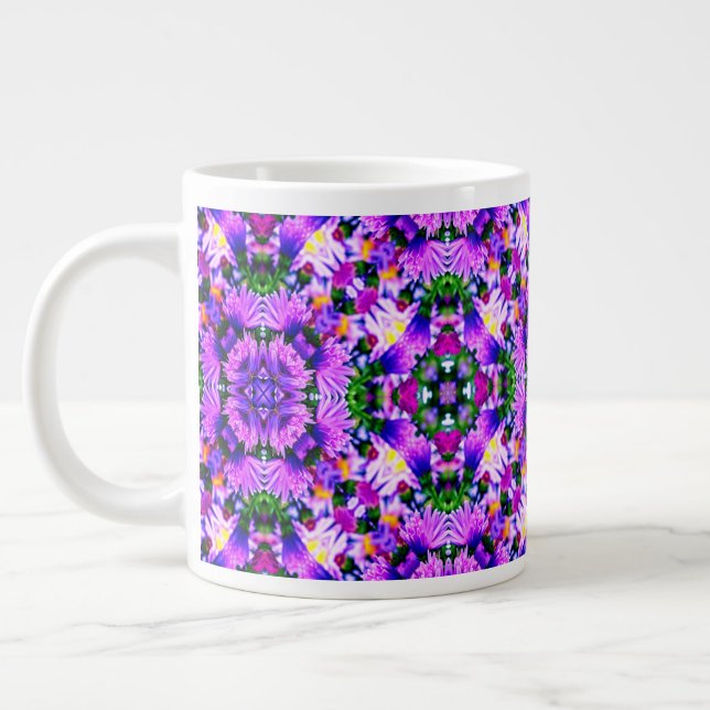 Blume von Kräutern. Jumbo-Tasse (Links)
