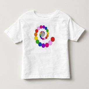 Blume von Leben-/Blume-DES Lebens - gewundene Kleinkind T-shirt