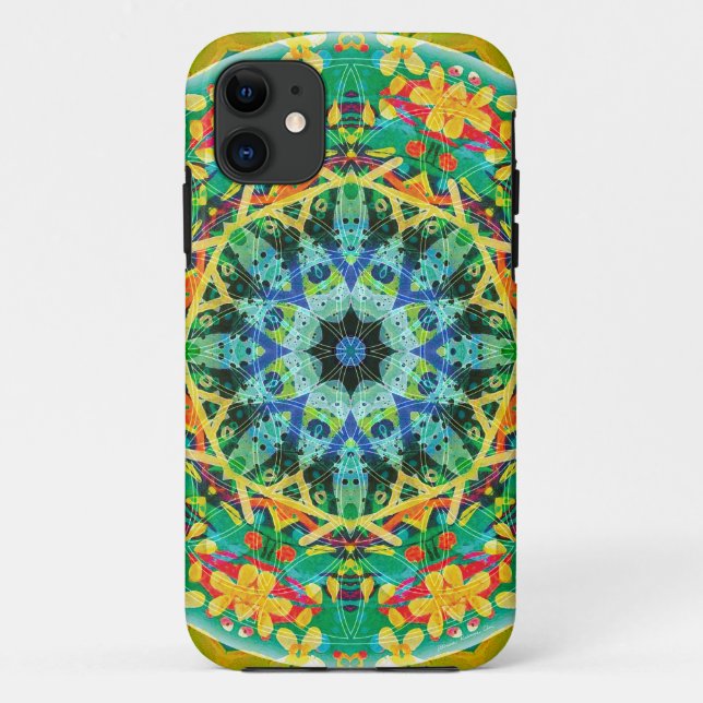 Blume von LebenMandala 10 iPhone 5/5S Fall Case-Mate iPhone Hülle (Rückseite)