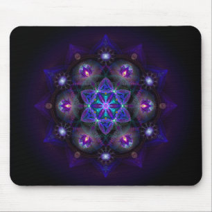 Blume von LebenMandala Mousepad