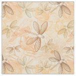 Blume von Libellen-Libellen Stoff