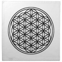 Blume von Life Natural Cloth Crystal Grid 20"x 20"