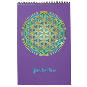 BLUME von LIFE - Sacred Geometrie Design 1 Kalender