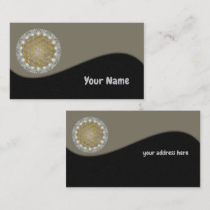 BLUME von LIFE - Sacred Geometrie Light 1 Visitenkarte
