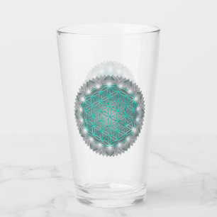 BLUME von LIFE - Sacred Geometrie Light 2 Glas