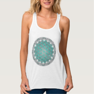 BLUME von LIFE - Sacred Geometrie Light 2 Tank Top