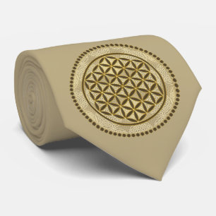 BLUME von LIFE - Symbol "Sacred Geometrie" Art. 2 Krawatte