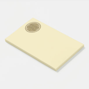 BLUME von LIFE - Symbol "Sacred Geometrie" Art. 2 Post-it Klebezettel