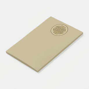 BLUME von LIFE - Symbol "Sacred Geometrie" Art. 2 Post-it Klebezettel