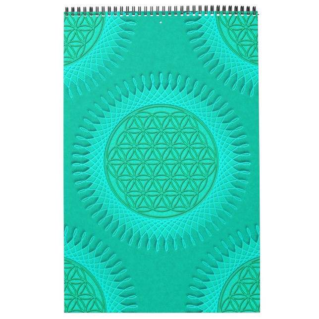 Blume von Live - Sonne - nahtloses Muster 2 Kalender (Titelbild)
