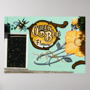 Blume von Queen Bee Poster