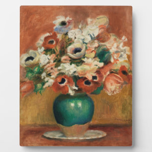 Blume von Renoir Impressionist Art Malerei Fotoplatte