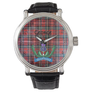 "Blume von Schottland" Armbanduhr