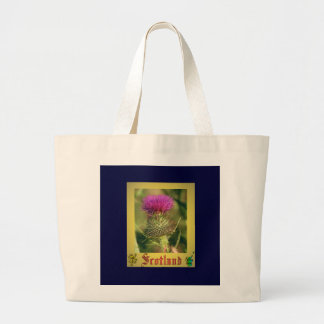 Blume von Schottland Jumbo Stoffbeutel