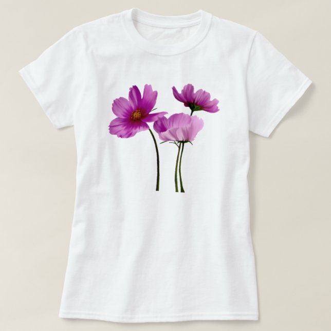 Blume von T - Shirt (Design vorne)
