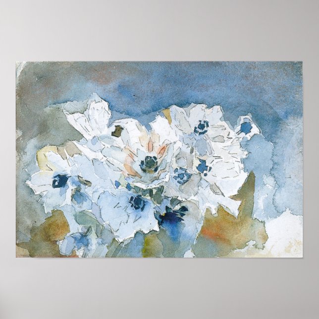 Blume von Vrubel Poster (Vorne)