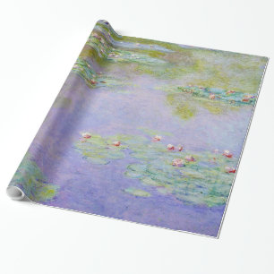 Blume von Water Lilies Geschenkpapier