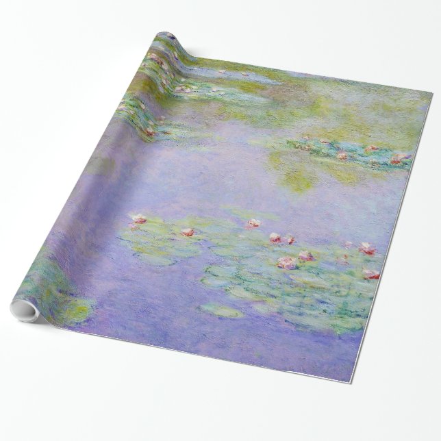 Blume von Water Lilies Geschenkpapier (Ungerollt)