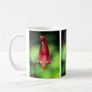Blume von Wild Red Columbine Kaffeetasse