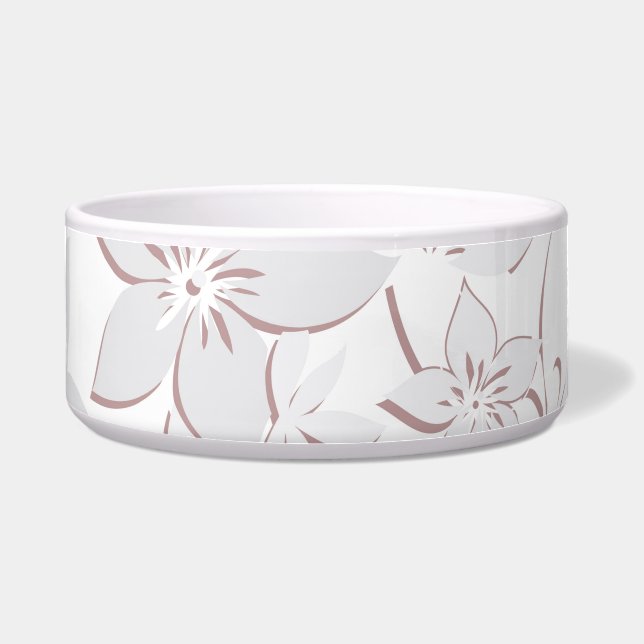 Blume - Wandpapier 1 Napf (Vorderseite)