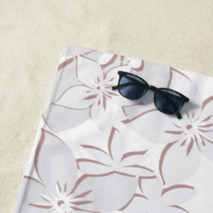 Blume - Wandpapier 1 Strandtuch