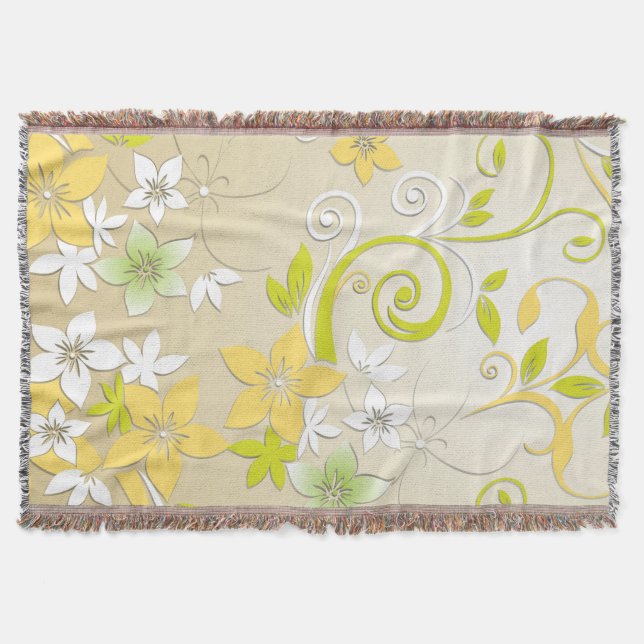 Blume - Wandpapier 3 Decke (Vorderseite)