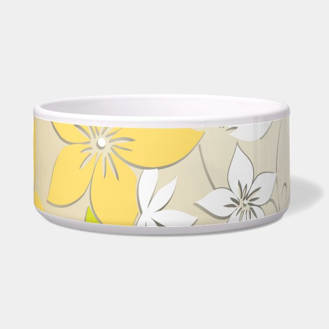 Blume - Wandpapier 3 Napf (Vorderseite)