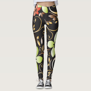 Blume - Wandpapier 4 Leggings