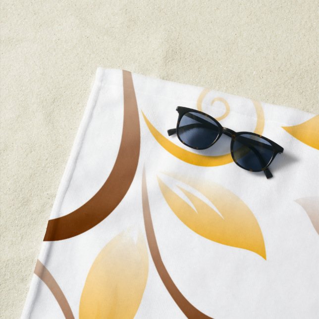 Blume - Wandpapier 5 Strandtuch (Beispiel)