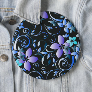 Blume - Wandpapier 6 Button